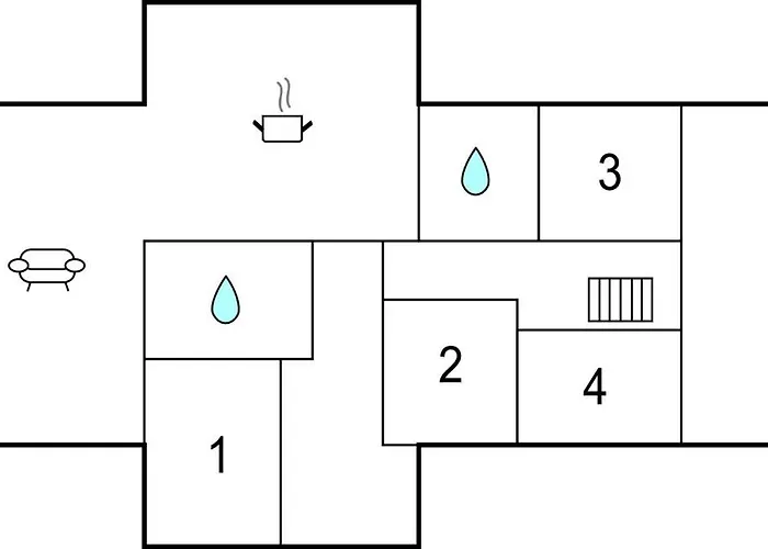 4 Bedroom Awesome In 別荘